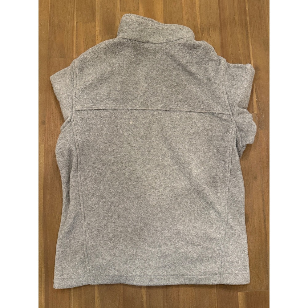 Columbia Women Fleece Full‎ Zip Jacket Light Gray Size M - Picture 2 of 6